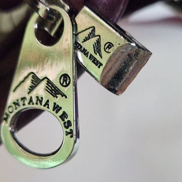 Montana West Torquoise Silver Cross Western Studded Rhinestone Crossbody Bag - Picture 5 of 7